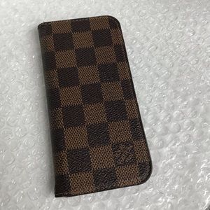 LOUIS VUITTON DAMIER EBENE FOLIO IPHONE 7/8